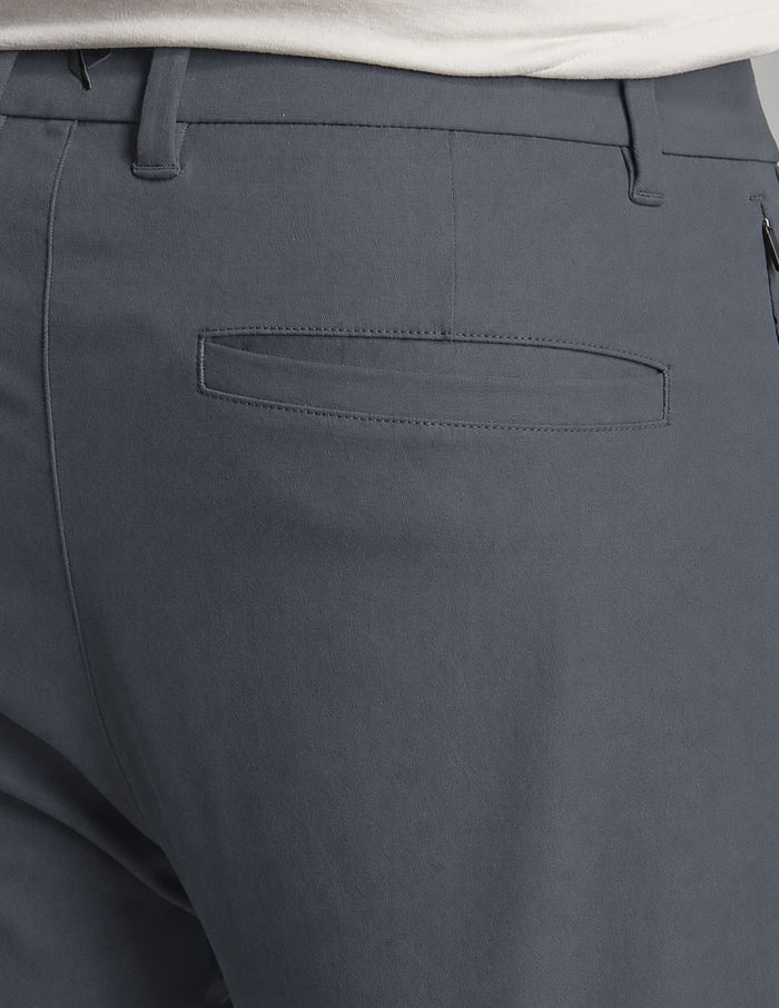 Loophole Chinos - Zero-G Graphite - Slim Fit (The Hands-Off Honchos)