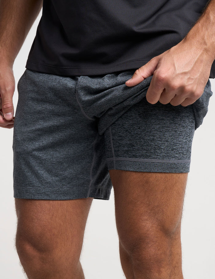 Lounge Shorts - Charcoal Heather (The Buenos Noches)