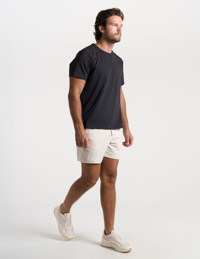 Lounge Shorts - Oatmeal Heather (The Double Siestas)