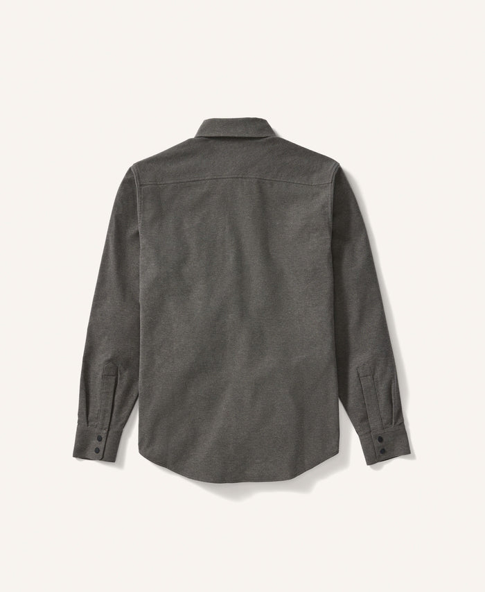 Winter Tech Flannel #color_dark heathered grey