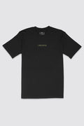 Martins Believe Tee - Black - photo from front flat lay #color_black