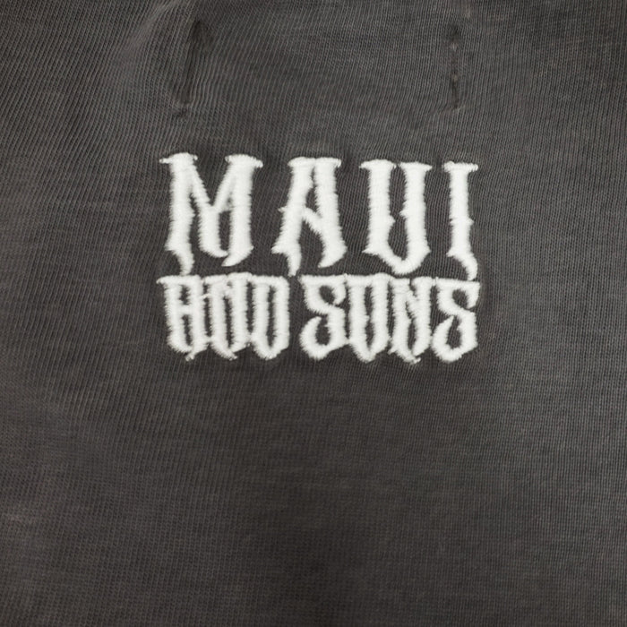 חולצת Maui & Sons עם הדפס ורקמה