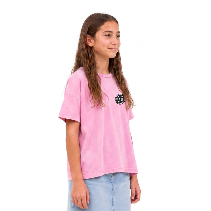 חולצה מודפסת Maui & Sons מלפנים ומאחור