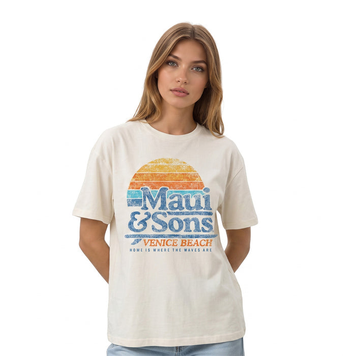 חולצה מודפסת Maui & Sons
