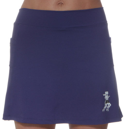 midinght navy athletic skirt