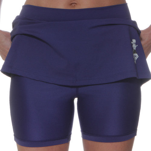 navy compresion shorts