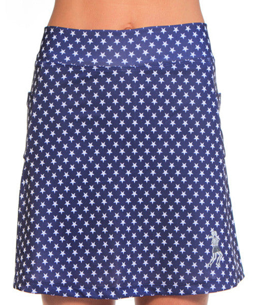 midnight stars golf skirt