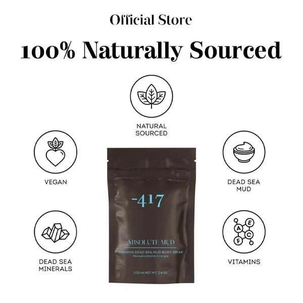Minus 417 Absolute Mud Firming Dead Sea Mud Body Wrap