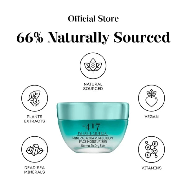 Minus 417 Infinite Motion Mineral Aqua Protection Face Moisturizer For normal to dry skin