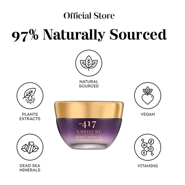 Minus 417 Radiant See Beauty Miracle Sleeping Cream
