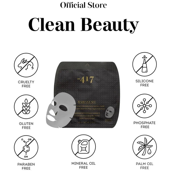 Minus 417 Radiant See Detoxifying Firming Mud Facial Mask
