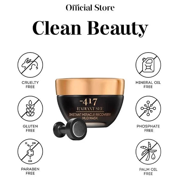 Minus 417 Radiant See Instant Miracle Recovery Mud Mask