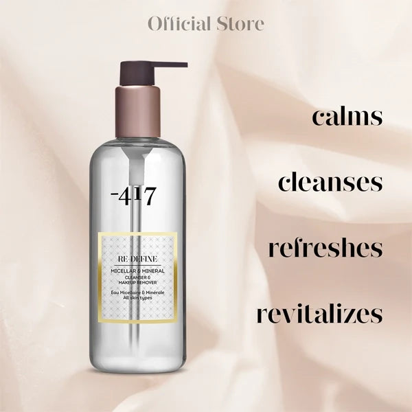 Minus 417 Re Define Micellar and Mineral Cleanser and Makeup Remover