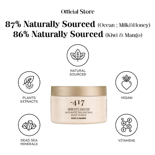 Minus 417 Serenity Legend Aromatic Balancing Body Scrub Ocean