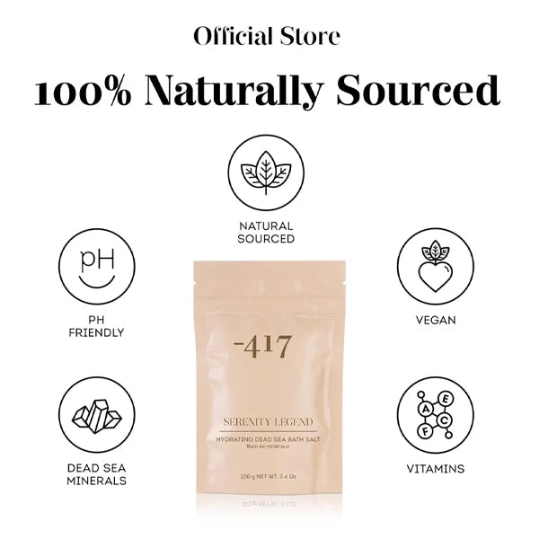 Minus 417 Serenity Legend Hydrating Dead Sea Bath Salt