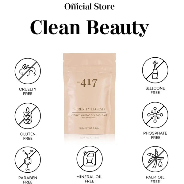 Minus 417 Serenity Legend Hydrating Dead Sea Bath Salt