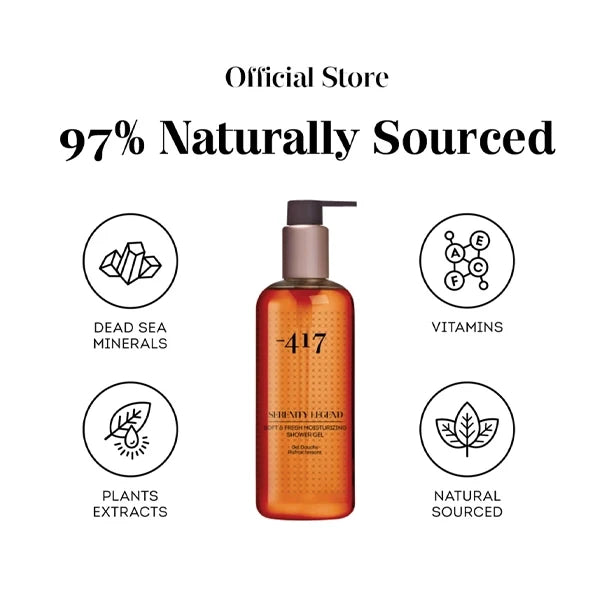 Minus 417 Serenity Legend Soft and Fresh Moisturizing Shower Gel
