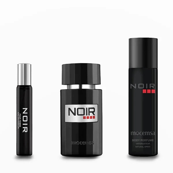 MOCEMSA NOIR GIFT SET -EDP 100ML AND TRAVEL SIZE 25ML AND DEO 150ML