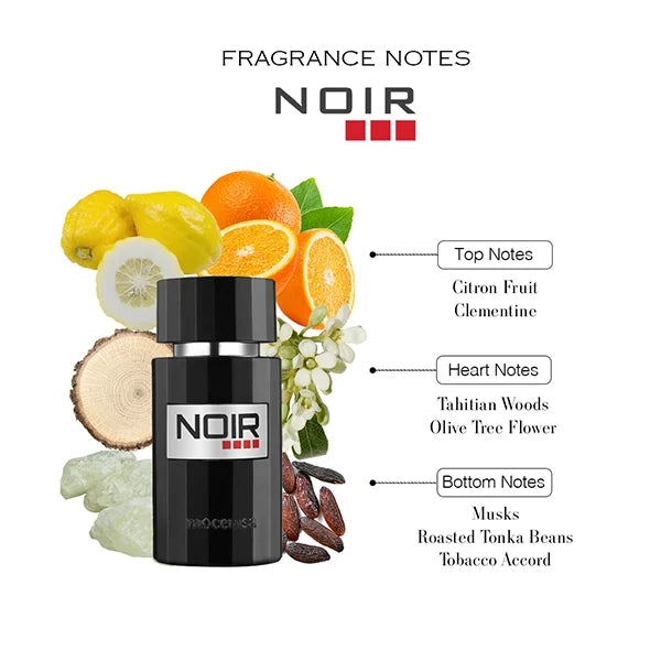 MOCEMSA NOIR GIFT SET -EDP 100ML AND TRAVEL SIZE 25ML AND DEO 150ML