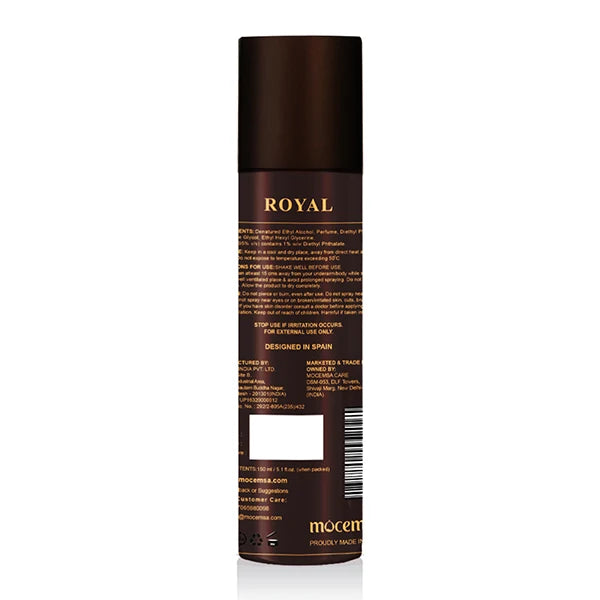 Mocemsa Royal Pour Homme Body Perfume 150ml
