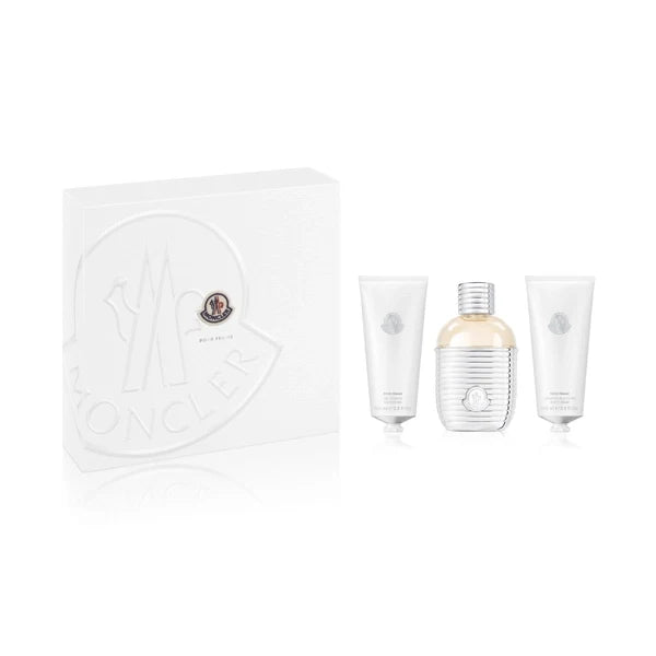 Moncler Pour Femme Gift Set Eau de Parfum 100ml+ SG 100ml+ B CRM 100ml