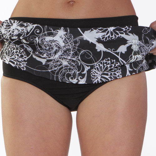 mums noir skirt black brief