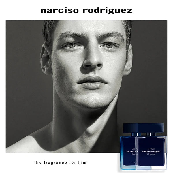 Narciso Rodriguez For Him Bleu Noir Gift Set Eau de Parfum 50ml And All-Over Shower Gel 50ml