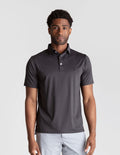 NoFlop Golf Polo - Black Heather (The Tiger Woulds)