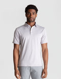 NoFlop Golf Polo - Gray Stripes (The Hampton Palmers)