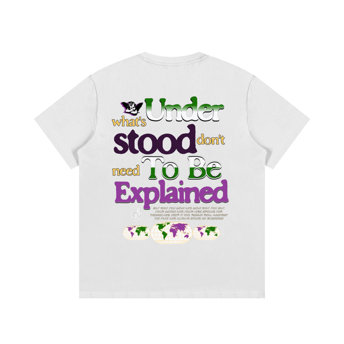 NOLA "NO EXPLANATION" TEE MARDI GRAS