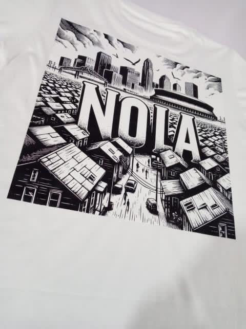 NOLA "OLD CITY" TEE BLK