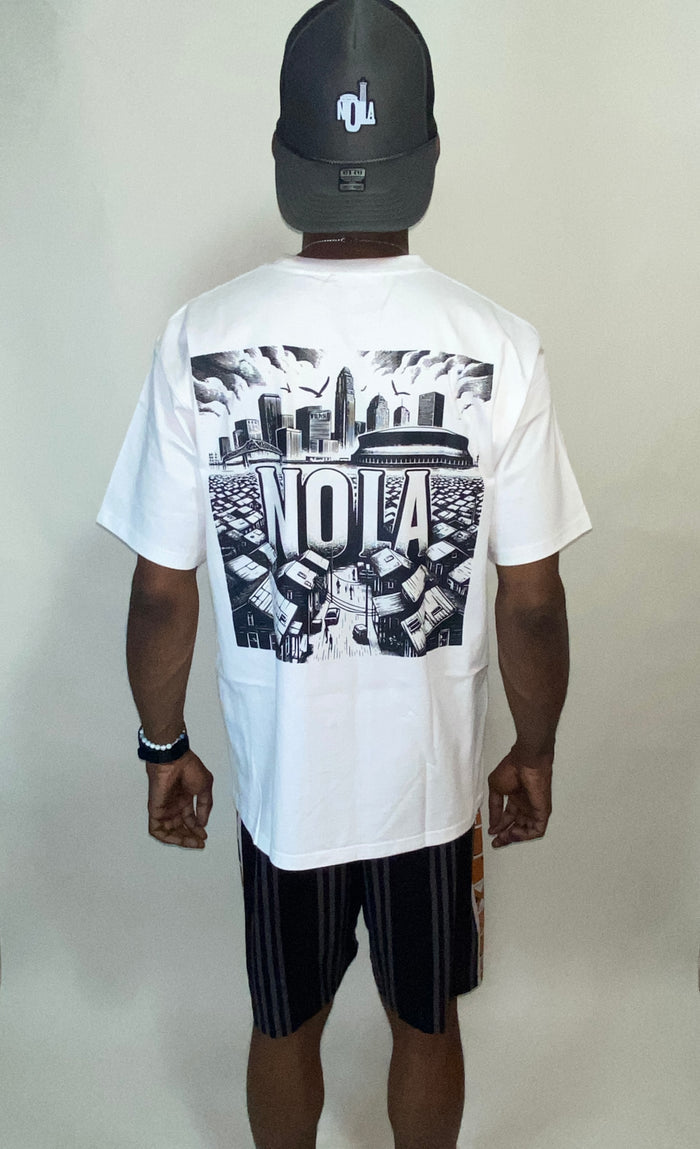 NOLA "OLD CITY" TEE BLK
