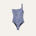 One-Shoulder One Piece Coral Deep -