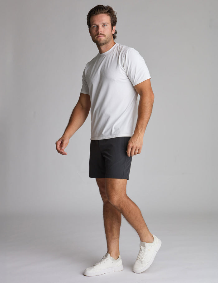 Original Gym Shorts - Black with Lunar (The Neil Mouthstrongs)