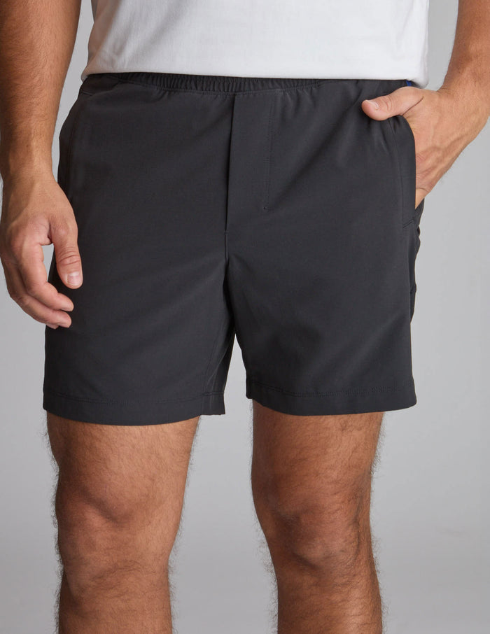 Original Gym Shorts - Black with Lunar (The Neil Mouthstrongs)