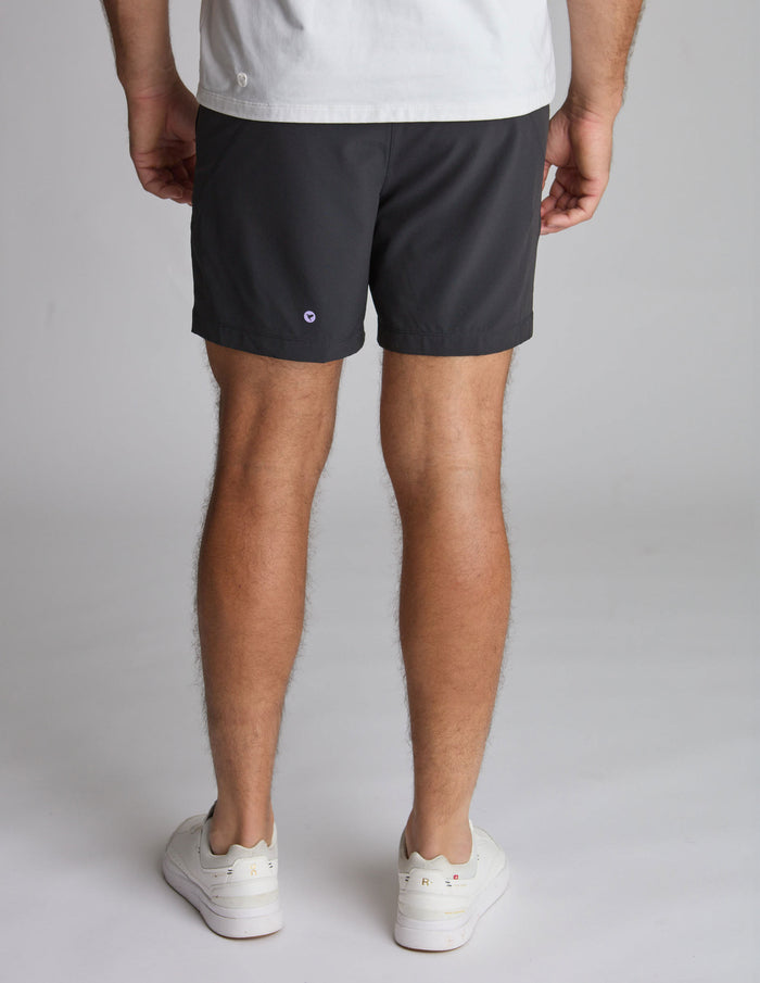 Original Gym Shorts - Black with Lunar (The Neil Mouthstrongs)