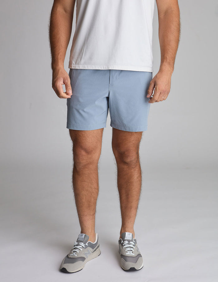 Original Gym Shorts - Gray with Shadow Mesa (The Ranch Waters)