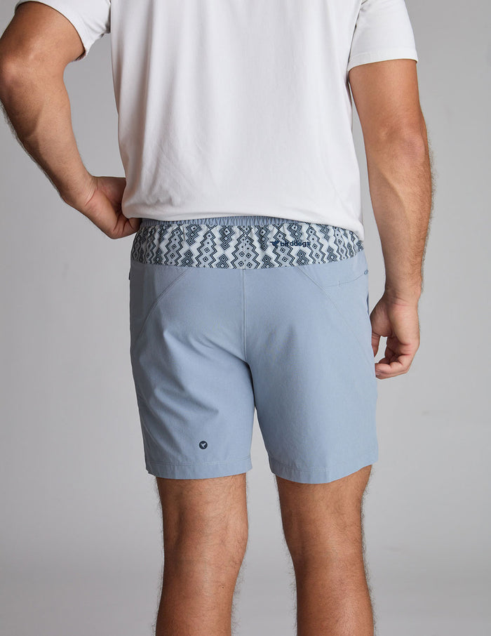 Original Gym Shorts - Gray with Shadow Mesa (The Ranch Waters)