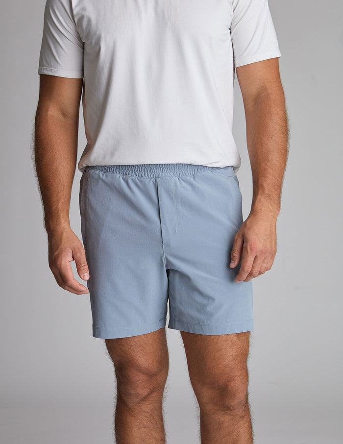 Original Gym Shorts - Gray with Shadow Mesa (The Ranch Waters)