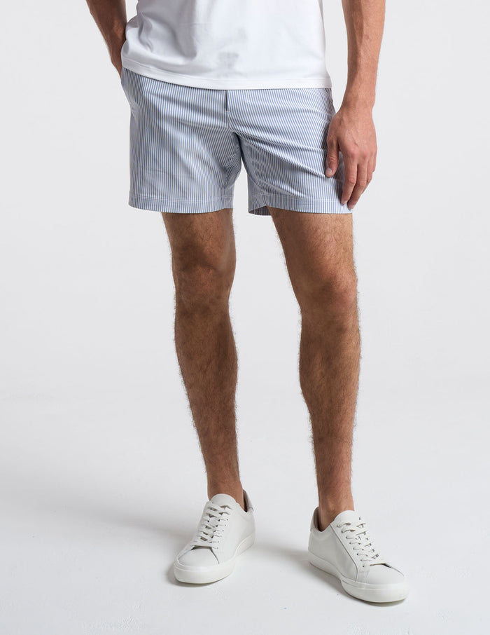 Original Gym Shorts - Seersucker (The Flying Wasps)
