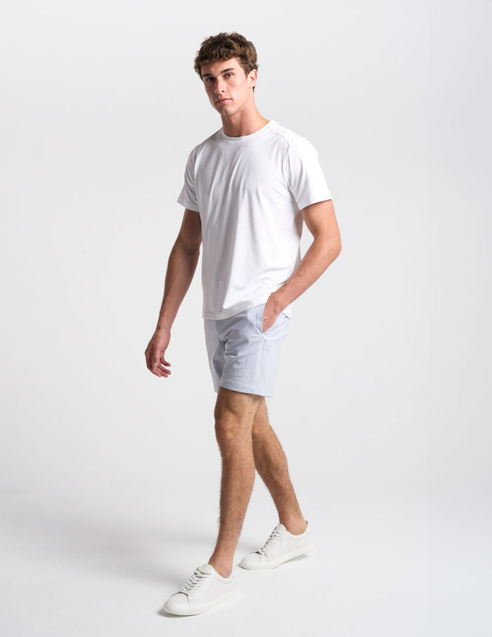 Original Gym Shorts - Seersucker (The Flying Wasps)