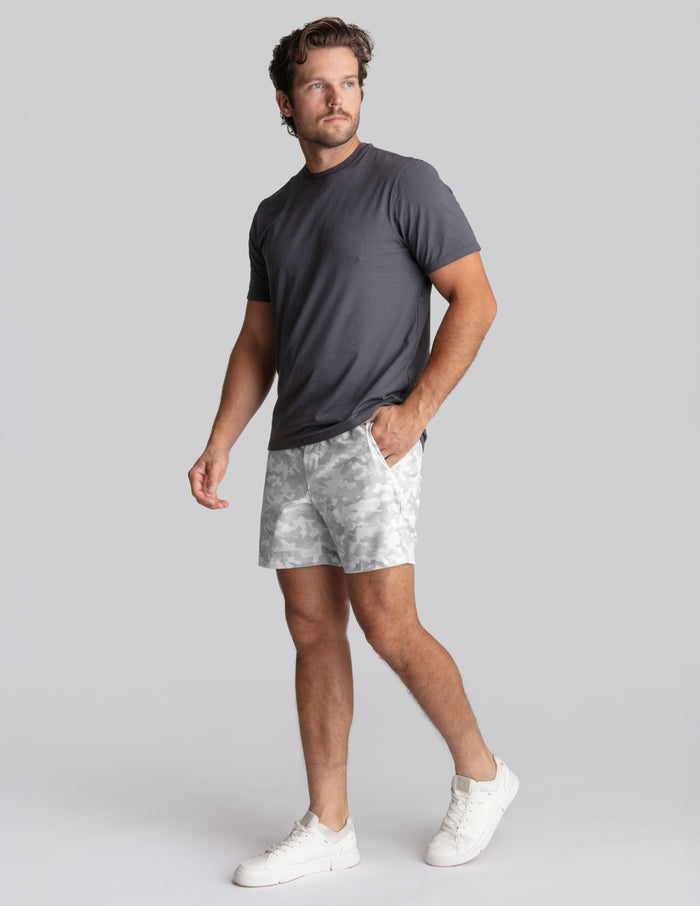 Original Gym Shorts - Subzero Camo (The Powder Hounds)