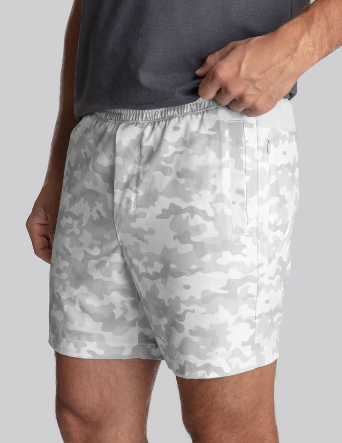 Original Gym Shorts - Subzero Camo (The Powder Hounds)