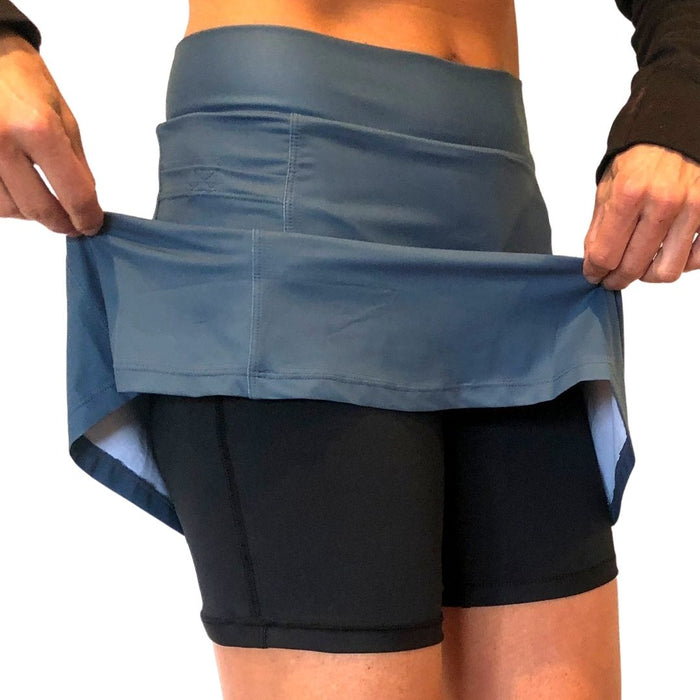 Pacific Blue Athletic Skirt