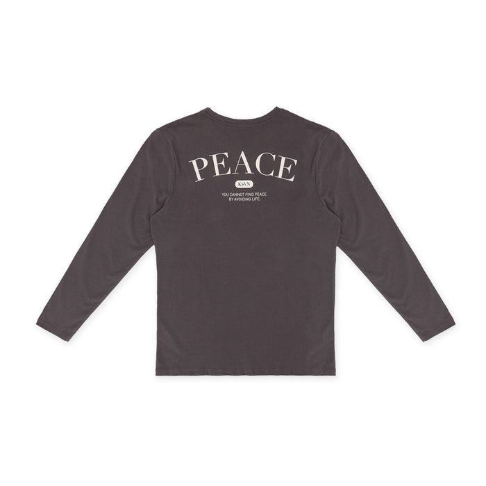חולצה מודפסת דו צדדית Peace גברים