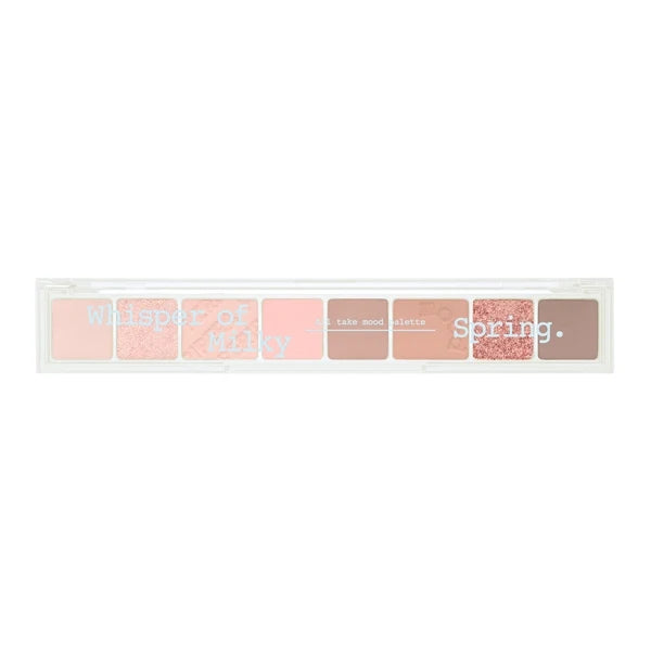 Peripera All Take Mood Palette 05 Whisper Of Milky Spring 6.7gm#Shade_05 Whisper Of Milky Spring
