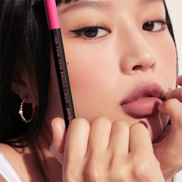 Peripera Ink Thin Thin Brush Liner 001 Black Noir 0.5gm#Shade_001 Black Noir