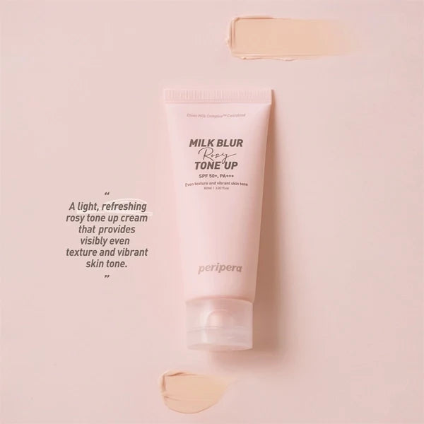 Peripera Milk Blur Tone Up Cream 50 Rosy 60gm#Shade_50 Rosy