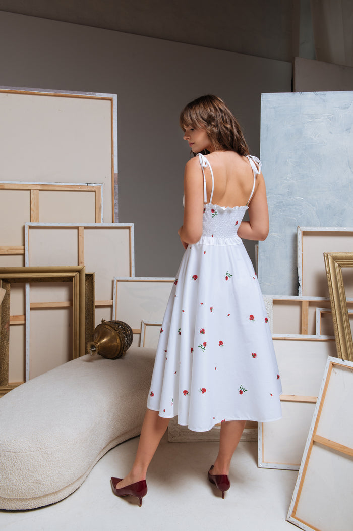 'Petite Fleur' dress in size 48 (with imperfection)