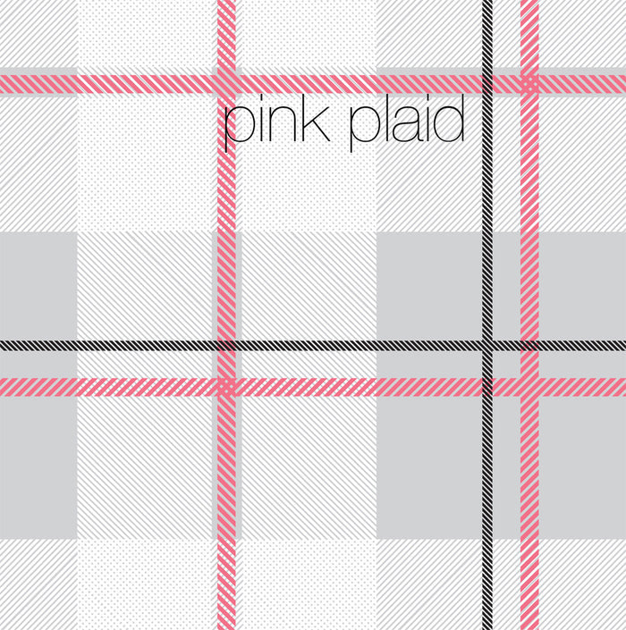 pink plaid swatch